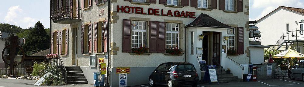 Hotel De La Gare Sugiez Exterior foto